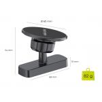 Suport telefon Mobile Origin Fitness OT1, Compatibil MagSafe, Rotire 360 grade, Negru 16 - lerato.ro