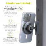 Suport telefon Mobile Origin Fitness OT1, Compatibil MagSafe, Rotire 360 grade, Negru 4 - lerato.ro
