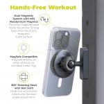 Suport telefon Mobile Origin Fitness OT1, Compatibil MagSafe, Rotire 360 grade, Negru 5 - lerato.ro