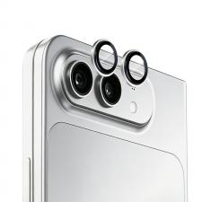 Folii protectie telefoane, Protectie camera foto Mobile Origin Sapphire Lens Guards compatibila cu iPhone Duo, Silver, lerato.ro