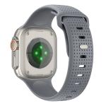Curea din fluoroelastomer Mobile Origin IV compatibila cu Apple Watch 42/44/45/46/49 mm, Gri 3 - lerato.ro