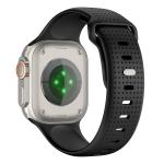 Curea din fluoroelastomer Mobile Origin IV compatibila cu Apple Watch 42/44/45/46/49 mm, Negru 3 - lerato.ro