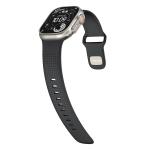 Curea din fluoroelastomer Mobile Origin IV compatibila cu Apple Watch 42/44/45/46/49 mm, Negru 6 - lerato.ro