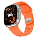 Curea din fluoroelastomer Mobile Origin IV compatibila cu Apple Watch 42/44/45/46/49 mm, Portocaliu 5 - lerato.ro