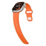 Curea din fluoroelastomer Mobile Origin IV compatibila cu Apple Watch 42/44/45/46/49 mm, Portocaliu 6 - lerato.ro