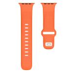 Curea din fluoroelastomer Mobile Origin IV compatibila cu Apple Watch 42/44/45/46/49 mm, Portocaliu 7 - lerato.ro