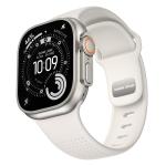 Curea din fluoroelastomer Mobile Origin IV compatibila cu Apple Watch 42/44/45/46/49 mm, Starlight 5 - lerato.ro