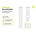 Curea din fluoroelastomer Mobile Origin IV compatibila cu Apple Watch 42/44/45/46/49 mm, Albastru Luminiscent 12 - lerato.ro
