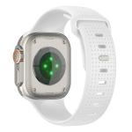 Curea din fluoroelastomer Mobile Origin IV compatibila cu Apple Watch 42/44/45/46/49 mm, Albastru Luminiscent 3 - lerato.ro