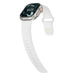 Curea din fluoroelastomer Mobile Origin IV compatibila cu Apple Watch 42/44/45/46/49 mm, Albastru Luminiscent 6 - lerato.ro