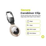 Breloc metalic Mobile Origin AT1 compatibila cu Apple AirTag, Gold 9 - lerato.ro