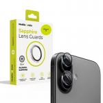 Protectie sticla camera foto Mobile Origin Sapphire Lens compatibila cu iPhone 17, Transparent 3 - lerato.ro