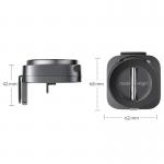 Suport portabil Mobile Origin Travel, Compatibil MagSafe, Rotire 360 grade, Gri inchis 3 - lerato.ro
