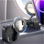 Suport portabil Mobile Origin Travel, Compatibil MagSafe, Rotire 360 grade, Gri inchis 6 - lerato.ro