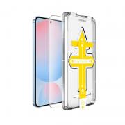 Folie sticla transparenta cu sistem de montare Mobile Origin Screen Guard compatibila cu Samsung Galaxy S24 FE