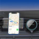 Suport auto Mobile Origin CA18, Air Vent Mount,Compatibil MagSafe, Incarcare Wireless 15W, Negru 6 - lerato.ro