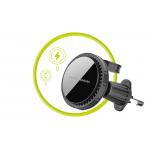Suport auto Mobile Origin CA18, Air Vent Mount,Compatibil MagSafe, Incarcare Wireless 15W, Negru 11 - lerato.ro