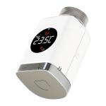 Cap Termostat Smart MOES TRV 801, Control aplicatie / vocal, WiFi, Alb 3 - lerato.ro