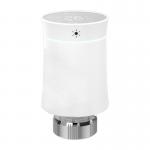 Cap Termostat Smart MOES TRV BY100, Compatibil ZigBee, Control aplicatie / vocal, Butoane tactile, Alb 2 - lerato.ro