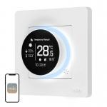 Termostat Smart MOES ZHT-SR-GC pentru boiler, Compatibil ZigBee, Senzor Temperatura / Umiditate, Alb 4 - lerato.ro