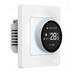 Termostat Smart MOES ZHT-SR-GC pentru boiler, Compatibil ZigBee, Senzor Temperatura / Umiditate, Alb 5 - lerato.ro
