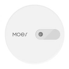 Senzor de miscare smart MOES HP02, Compatibil ZigBee, Control aplicatie, Alb