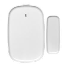 Senzor Smart MOES ZSS-S01-GWM-C pentru usi si ferestre, Compatibil Zigbee, CR2032, Alb