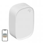 Senzor inteligent de temperatura si umiditate MOES ZSS-S01-TH-C, Compatibil ZigBee / Tuya / Alexa / Google Assistant, Alb 3 - lerato.ro