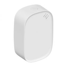 Senzor inteligent de temperatura si umiditate MOES ZSS-S01-TH-C, Compatibil ZigBee / Tuya / Alexa / Google Assistant, Alb