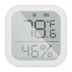 Senzor inteligent de temperatura si umiditate MOES ZSS-KB-TH-LF-C, Compatibil ZigBee, Afisaj LCD, Alb 2 - lerato.ro