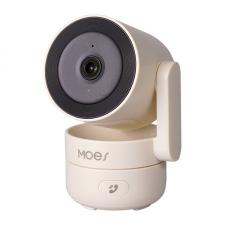 Camera de supraveghere MOES WCM-P52P, IP, Interior, 4MP, Night Mode, Control aplicatie, WiFi, Champagne