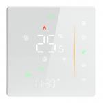 Termostat Smart MOES WHT-006-GB-WH pentru incalzire electrica, Senzor Temperatura / Umiditate, Control aplicatie / vocal, Wi-Fi, Alb 2 - lerato.ro