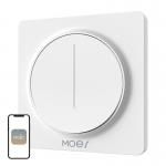 Intrerupator Smart MOES ZS-SY-EUD-WH, 1 canal, Compatibil ZigBee, Control aplicatie / vocal, Alb 3 - lerato.ro
