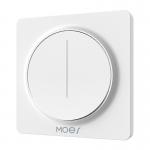 Intrerupator Smart MOES ZS-SY-EUD-WH, 1 canal, Compatibil ZigBee, Control aplicatie / vocal, Alb 2 - lerato.ro