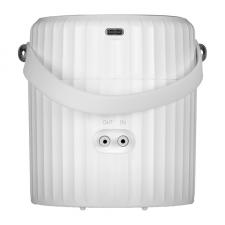 Pompa de irigare MOES WWP-BY-808, Programabila, Control aplciatie, WiFi, USB-C, Alb
