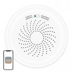 Detector de gaz MOES ZSS-QY-GL-U, Alarma 70dB, Compatibil ZigBee, Alb 4 - lerato.ro