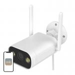 Camera de supraveghere MOES WCM-JD-T1, IP, Exterior, 3MP, Detectare miscare, Night Mode, Control aplicatie, WiFi, Alb 4 - lerato.ro