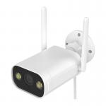 Camera de supraveghere MOES WCM-JD-T1, IP, Exterior, 3MP, Detectare miscare, Night Mode, Control aplicatie, WiFi, Alb 2 - lerato.ro