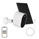 Camera de supraveghere MOES WCM-S24-S, IP, Exterior, 4MP, Detectare miscare, Night Mode, Control aplicatie, 5200mAh, Panou solar inclus, WiFi, Alb 3 - lerato.ro