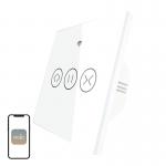 Comutator Smart MOES WRS-EUC-WH-MS pentru jaluzele/obloane, Control Vocal / Aplicatie, Programabil, Wi-Fi, Alb 3 - lerato.ro