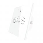 Comutator Smart MOES WRS-EUC-WH-MS pentru jaluzele/obloane, Control Vocal / Aplicatie, Programabil, Wi-Fi, Alb 7 - lerato.ro