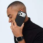 Husa Moft Snap Movas cu MagSafe compatibila cu iPhone 17 Pro Max, Negru 5 - lerato.ro