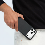 Husa Moft Snap Movas cu MagSafe compatibila cu iPhone 17 Pro Max, Negru 6 - lerato.ro