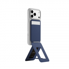 Fashion, Portofel magnetic Moft Movas Snap Tripod, Compatibil MagSafe, Navy Blue, lerato.ro