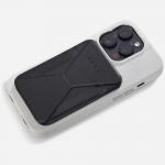 Portofel magnetic Moft Movas Snap-On, Compatibil MagSafe, Negru 6 - lerato.ro