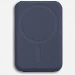 Portofel magnetic Moft Movas Snap-On, Compatibil MagSafe, Navy Blue 5 - lerato.ro