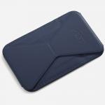 Portofel magnetic Moft Movas Snap-On, Compatibil MagSafe, Navy Blue 6 - lerato.ro