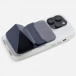 Portofel magnetic Moft Movas Snap-On, Compatibil MagSafe, Navy Blue 8 - lerato.ro