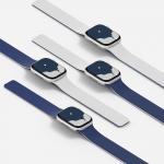 Curea din silicon Moft Snap Duo compatibila cu Apple Watch 38/40/41/42 mm, Misty Cove 5 - lerato.ro