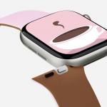 Curea din silicon Moft Snap Duo compatibila cu Apple Watch 38/40/41/42 mm, Roz / Maro 5 - lerato.ro